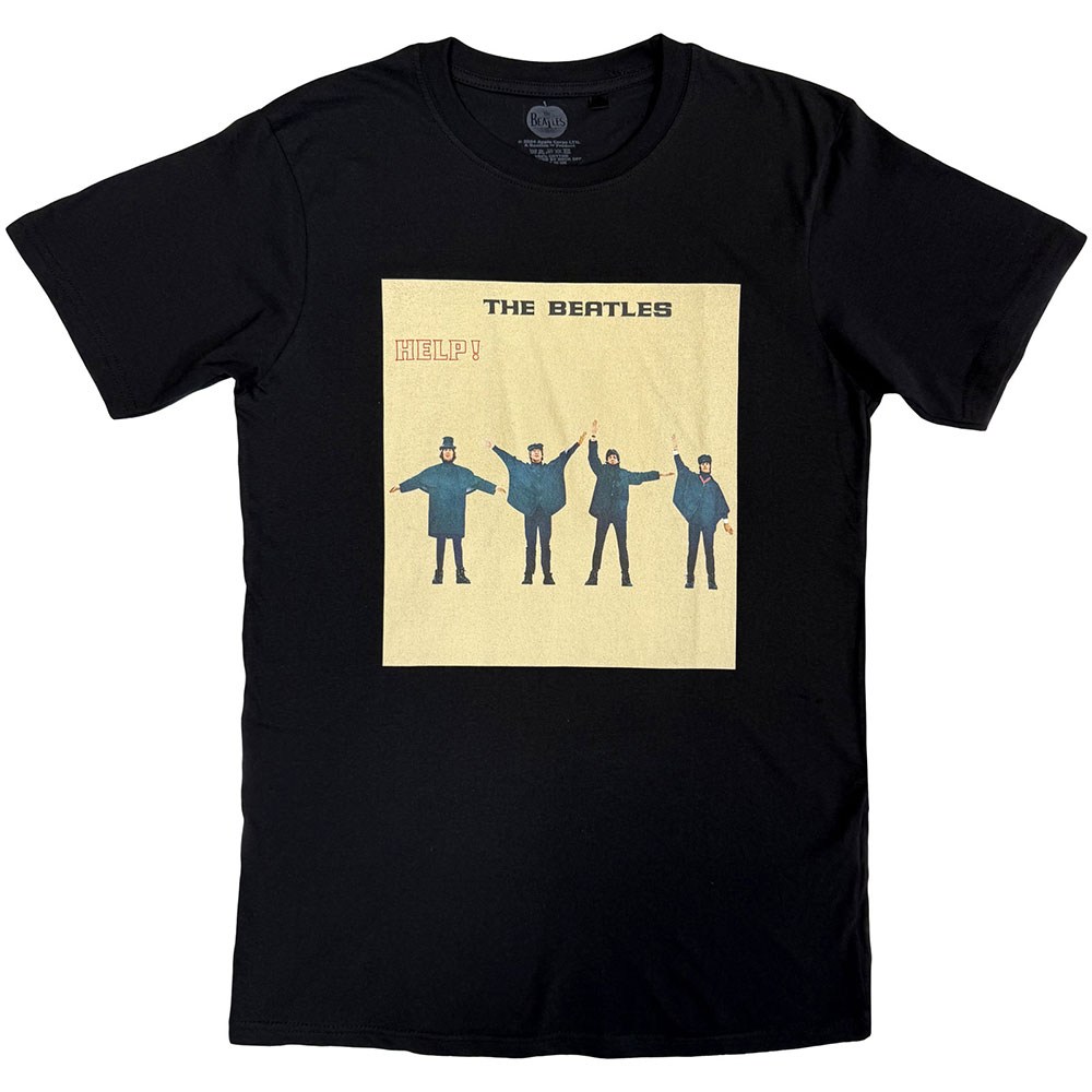 The Beatles - Help! Album Cover Herren TShirt - Schwarz